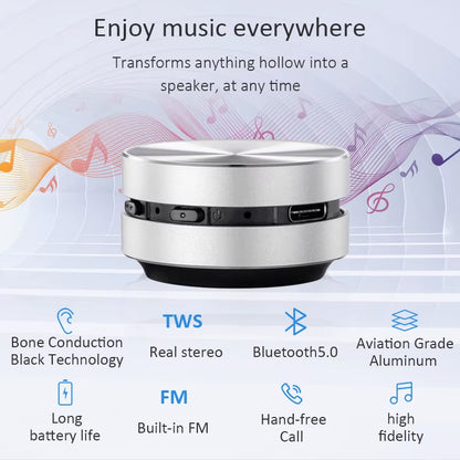 Bone Conduction Speaker Vibration Bluetooth Stereo Audio Digital TWS Wireless Smallest Portable DURAMOBI Humbird Speaker